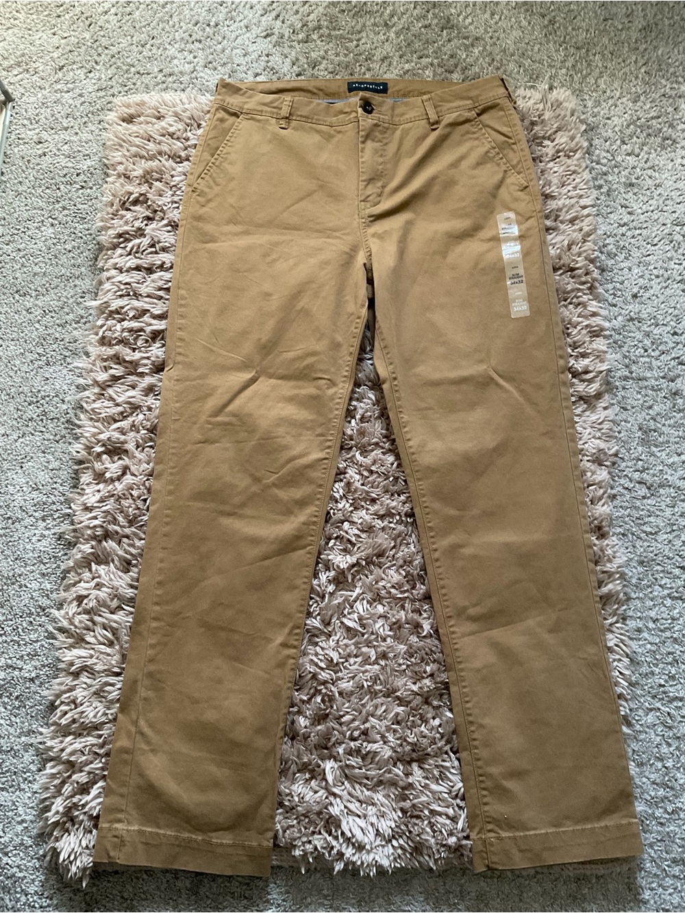 Aeropostale Men’s Khaki Chino Pants - Tan